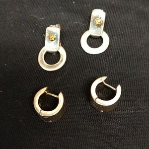 Ralph Lauren sterling silver earrings